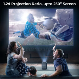 Проектор Xiaomi Wanbo Projector T2 MAX NEW (версия 2023), синий