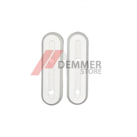 Накладки пластиковые задние для электросамоката Xiaomi Mijia M365/М365 Pro (белый)